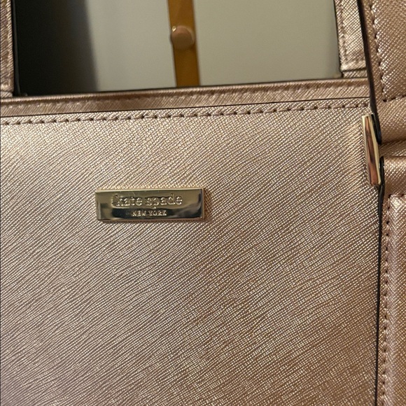 Kate Spade Rose Gold Tote Bag - Picture 2 of 13